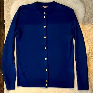J. Crew cardigan blue S small